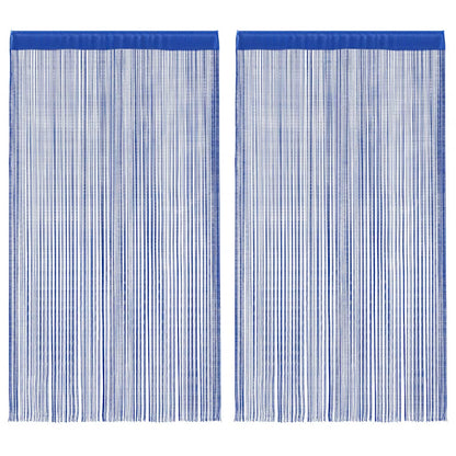 Fadenvorhänge 2 Stk. 100 X 250 Cm Farben