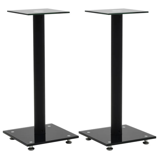 Lautsprecherständer Säulen-Design 2 Stk. Hartglas