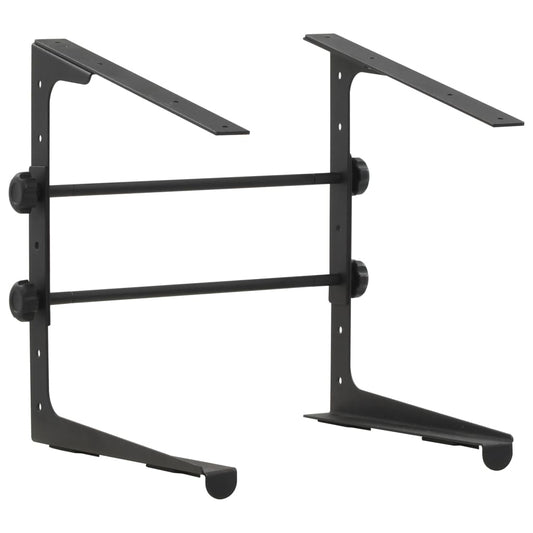 Laptopständer Schwarz 30,5X28×(24,5-37,5) Cm Stahl