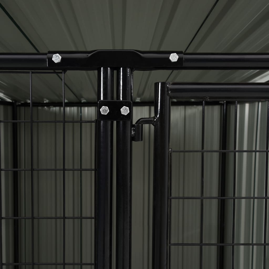 Outdoor-Hundezwinger 193×133×116 Cm