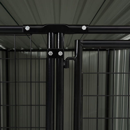 Outdoor-Hundezwinger 193×133×116 Cm
