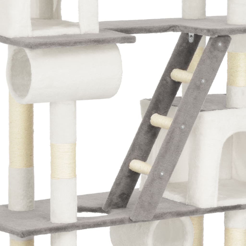Katzen-Kratzbaum Mit Sisal-Kratzsäulen 225 Cm