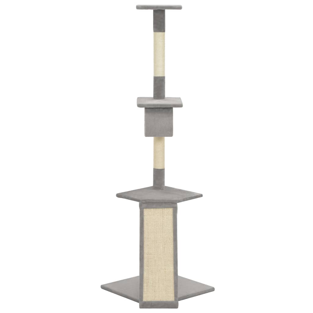 Katzen-Kratzbaum Mit Sisal-Kratzsäulen 160 Cm