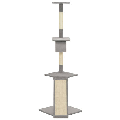 Katzen-Kratzbaum Mit Sisal-Kratzsäulen 160 Cm