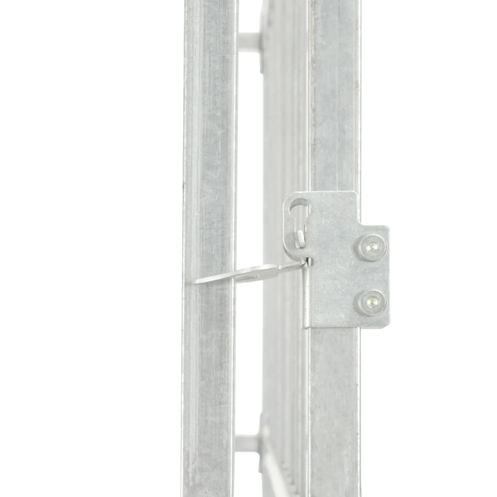 Outdoor-Hundezwinger Mit Überdachung 150×150×200 Cm