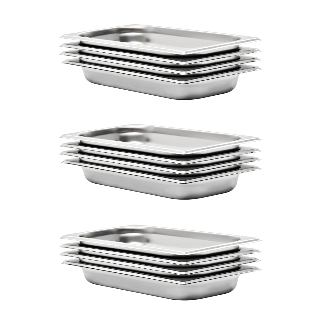 Gastronormbehälter 4 Stk. Gn 1/3 200 Mm Edelstahl