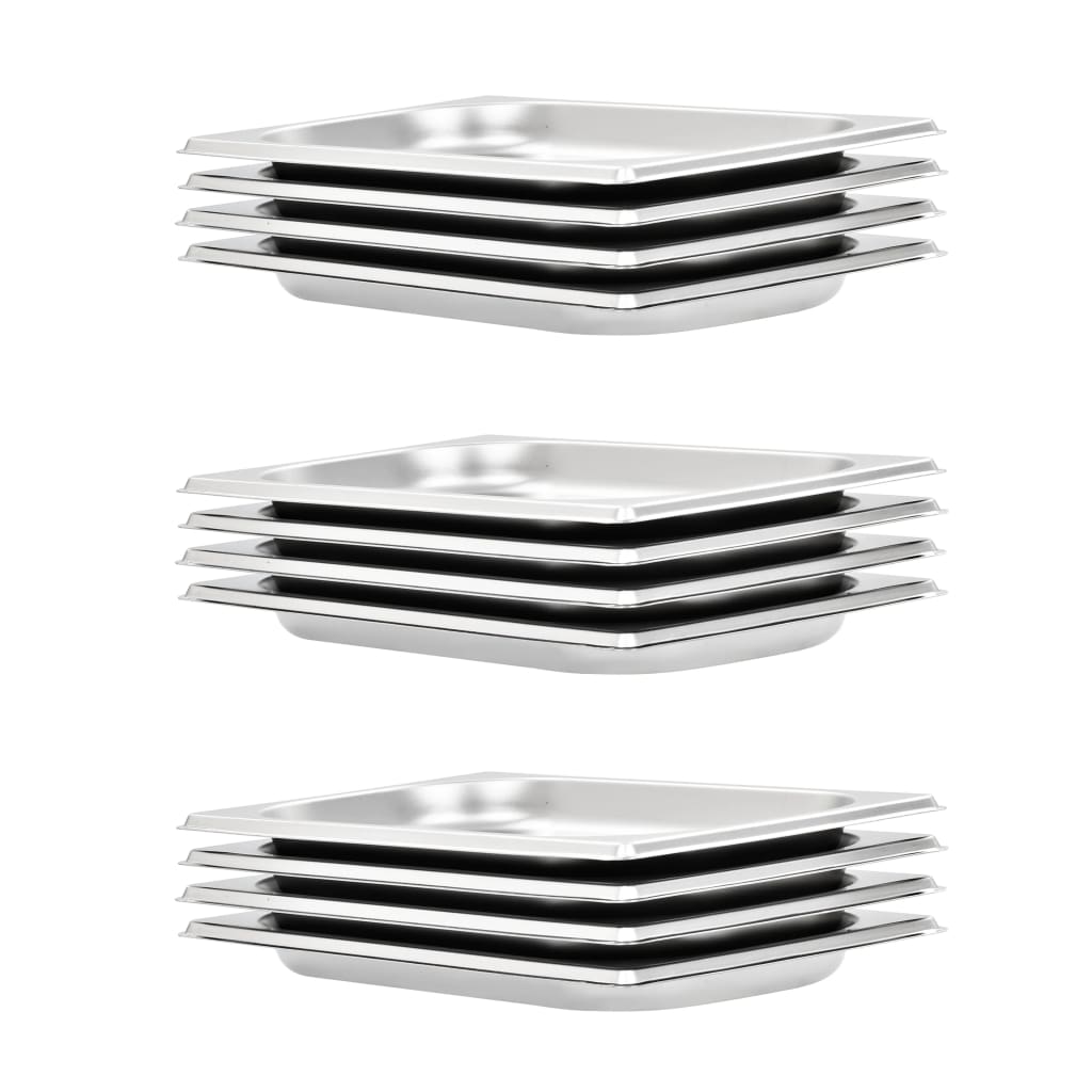 Gastronormbehälter 4 Stk. Gn 1/4 150 Mm Edelstahl