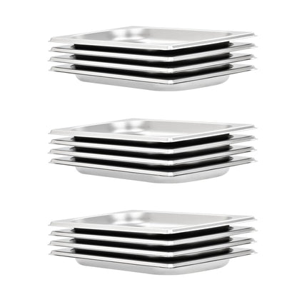 Gastronormbehälter 4 Stk. Gn 1/4 150 Mm Edelstahl