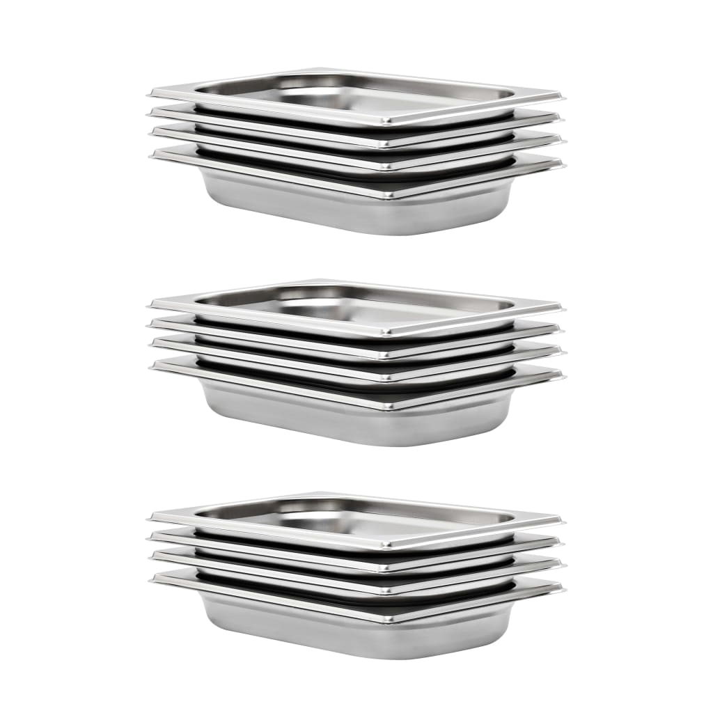 Gastronormbehälter 4 Stk. Gn 1/4 150 Mm Edelstahl