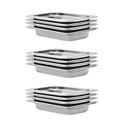Gastronormbehälter 4 Stk. Gn 1/4 150 Mm Edelstahl