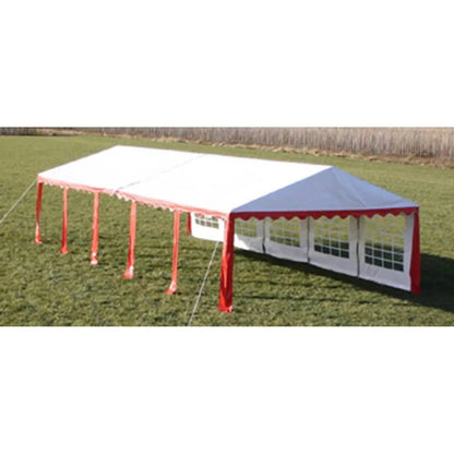 Ersatzdach Dachplane Zeltdach Seitenteile 10 X 5 M &Weiß