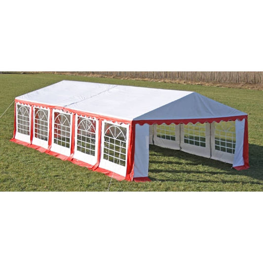 Ersatzdach Dachplane Zeltdach Seitenteile 10 X 5 M &Weiß