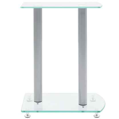 2X Luxus Lautsprecherständer Glas Lautsprecher Neu