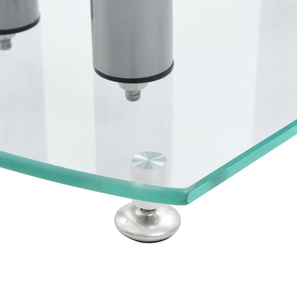 2X Luxus Lautsprecherständer Glas Lautsprecher Neu