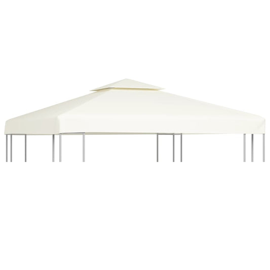 Pavillon-Ersatzdach 310 G/M² Weiß Creme