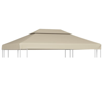 Pavillon-Ersatzdach 310 G/M² Beige
