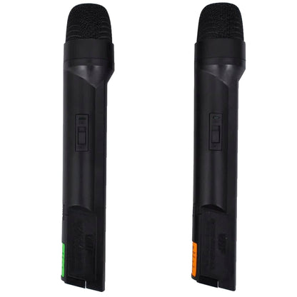 Receiver Mit 2 Funkmikrofonen Ukw/Vhf