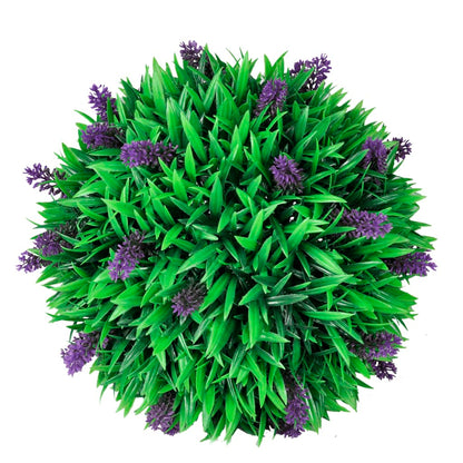 Künstliche Buchsbaumkugel Mit Lavendel 2 Stk.
