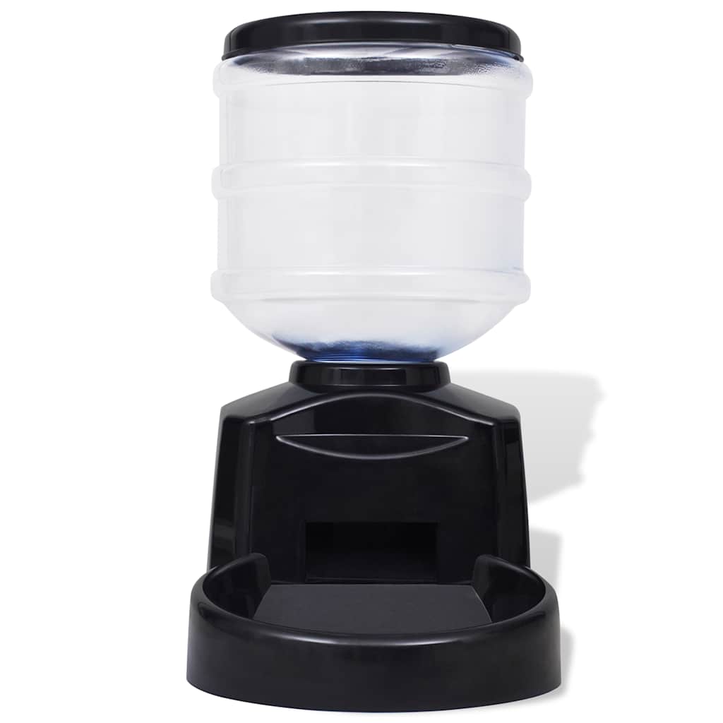 Futterautomat Für Haustiere Schwarz 38,8 X 21,8 X 38,6 Cm