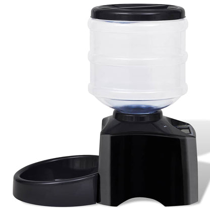 Futterautomat Für Haustiere Schwarz 38,8 X 21,8 X 38,6 Cm