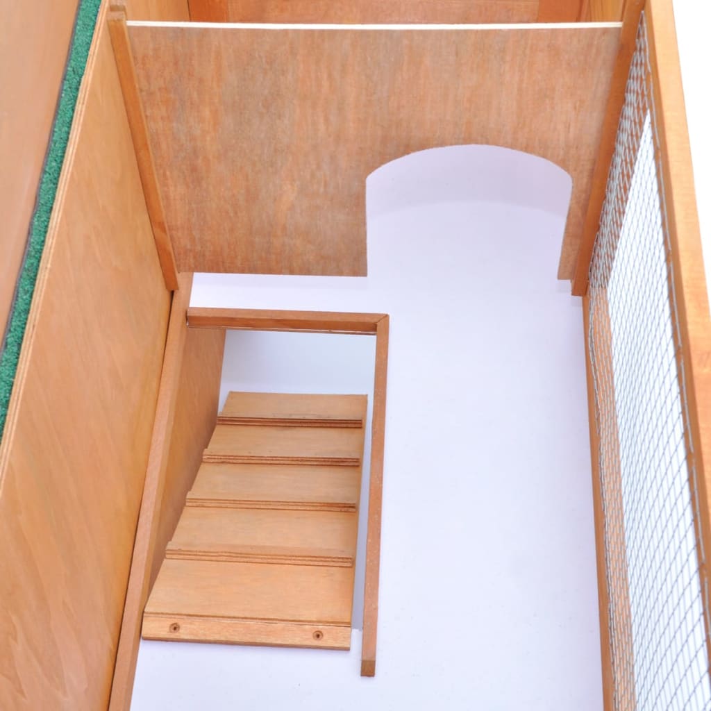 Kaninchenstall Kleintierhaus 1 Tür Holz