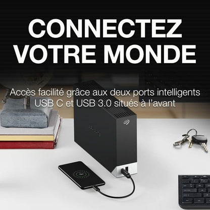 Seagate Externe Festplatte Seagate Stlc20000400 Schwarz 20 Tb