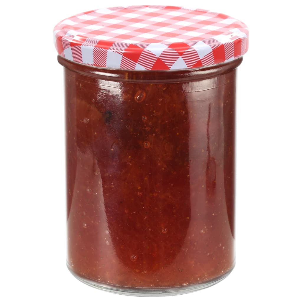 Marmeladengläser Mit Weißem/Em Deckel 48 Stk. 400 Ml