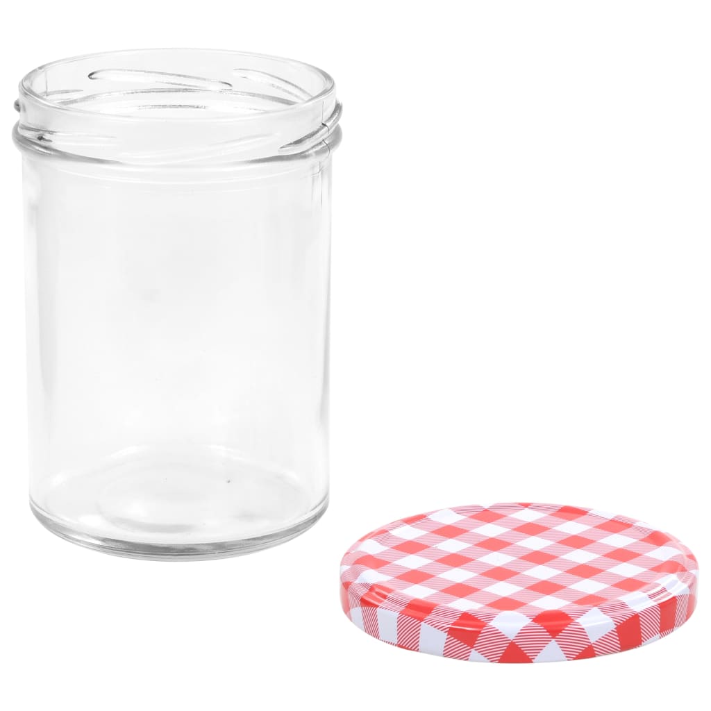 Marmeladengläser Mit Weißem/Em Deckel 48 Stk. 400 Ml