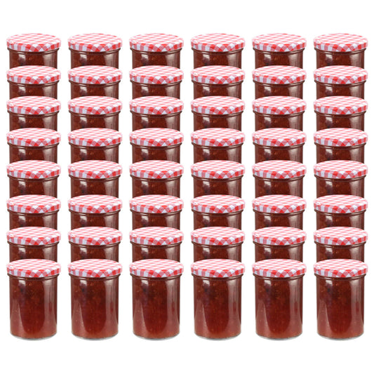 Marmeladengläser Mit Weißem/Em Deckel 48 Stk. 400 Ml