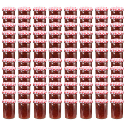 Marmeladengläser Mit Weißem/Em Deckel 48 Stk. 400 Ml