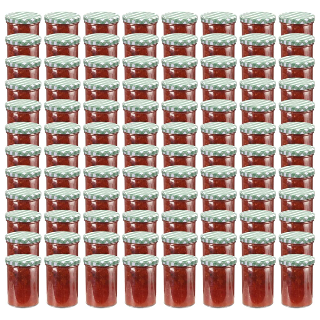 Marmeladengläser Mit Weißem/Em Deckel 48 Stk. 400 Ml