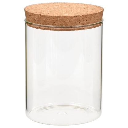 Vorratsgläser Mit Korkdeckel 6 Stk. 650 Ml