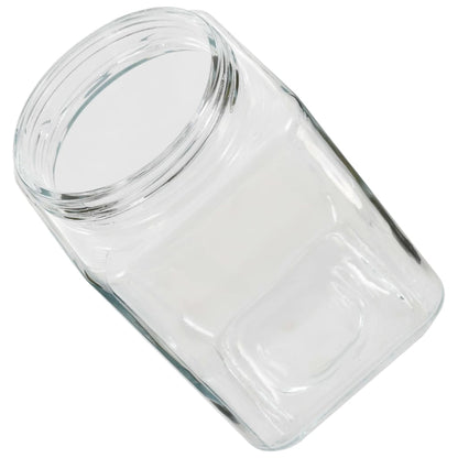 Vorratsgläser Mit Silbernem Deckel 6 Stk. 800/1200/1700 Ml