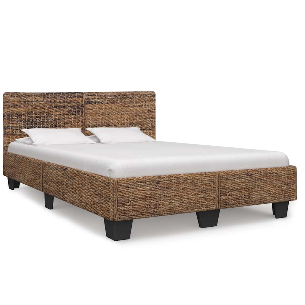 Bettrahmen Rattan Handgeflochten