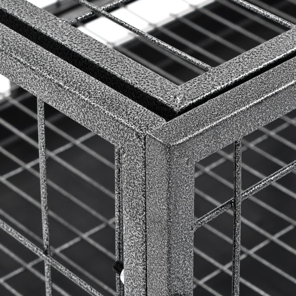 Hundekäfig Heavy Duty Mit Rollen Stahl