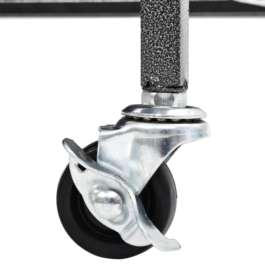 Hundekäfig Heavy Duty Mit Rollen Stahl