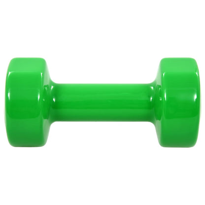 Hanteln 2 Stk. 2X4 Kg Gusseisen Grün