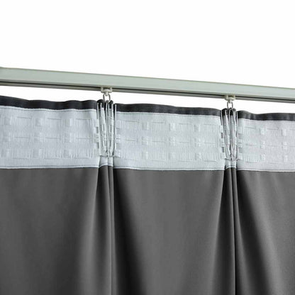 Verdunkelungsvorhänge Mit Haken 2 Stk. Samt 140X175Cm