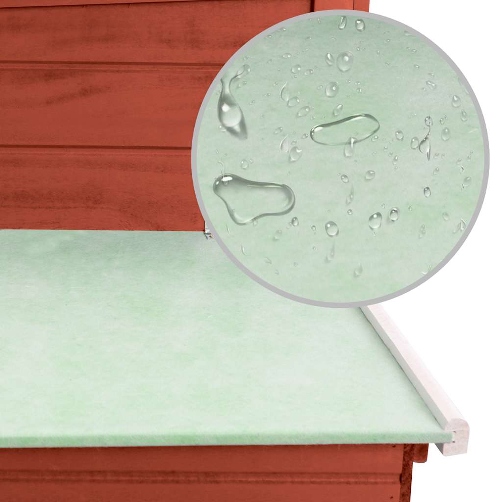 Garten-Hühnerstall Mit 1 Legenest Holz