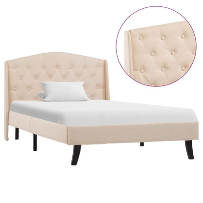 Bettgestell Stoff 100×200 Cm