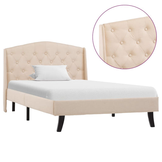 Bettgestell Stoff 100×200 Cm