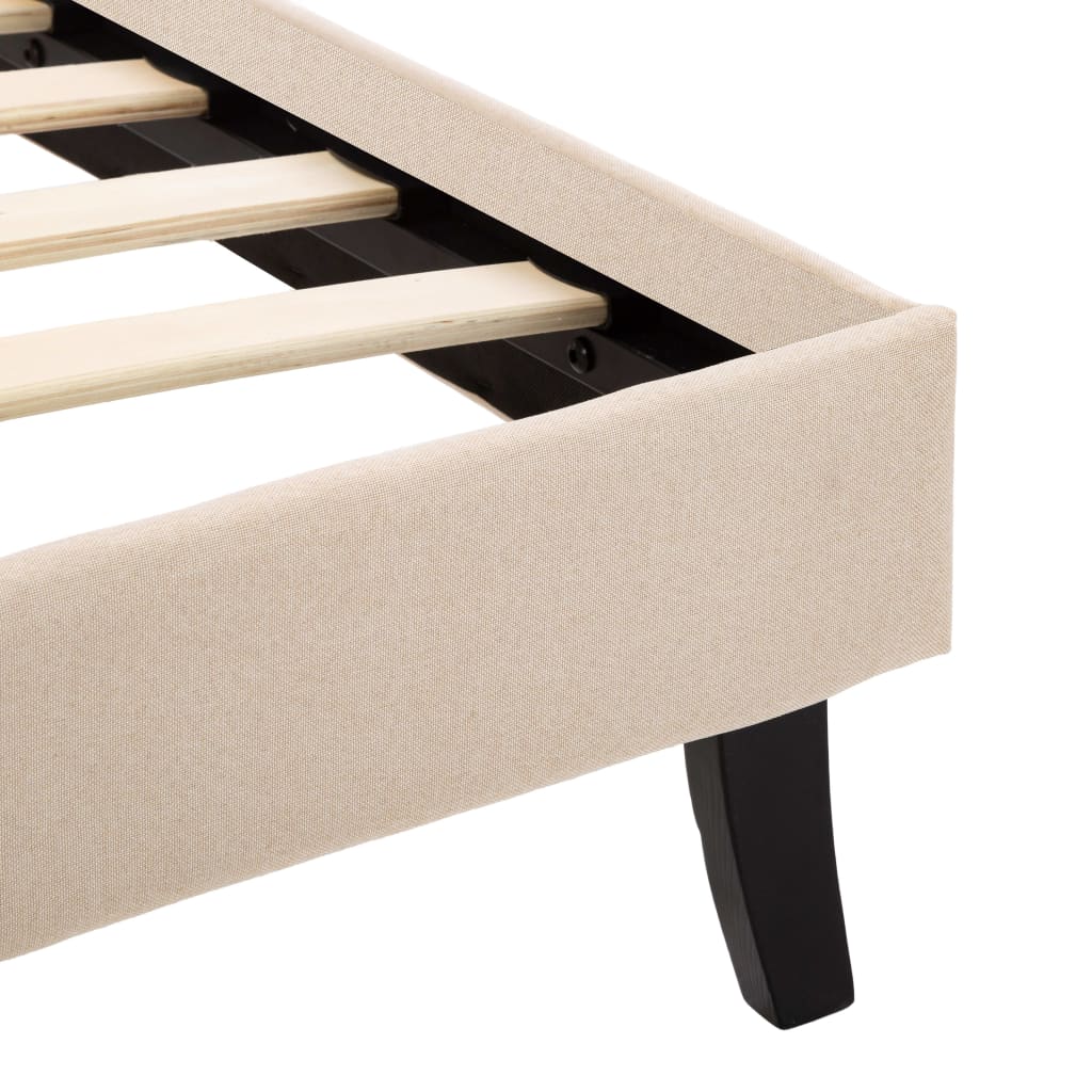 Bettgestell Stoff 100×200 Cm