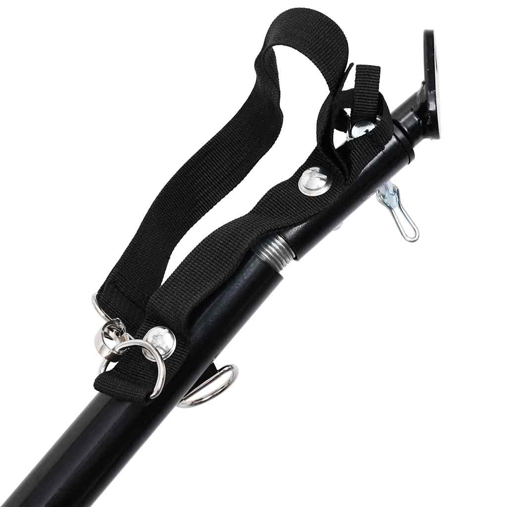 2-In-1 Xxl Fahrradanhänger Und Trolley Rot Grau Und Schwarz