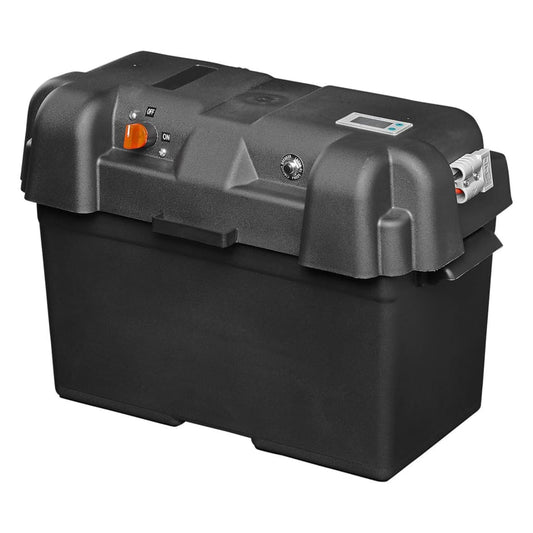 Proplus Batteriebox Mit Usb Und Voltmeter