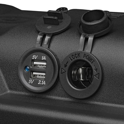 Proplus Batteriebox Mit Usb Und Voltmeter