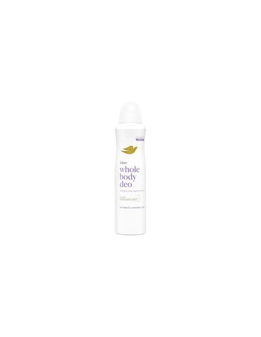 Dove Lavanda Y Camomila Unisex Desodorante Spray Corporal 150 ml