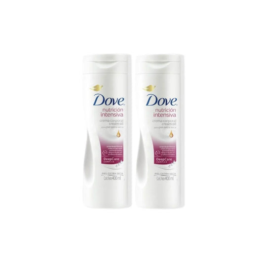 DOVE Dove Body Lotion Intensiva 400 ml Duopack Pflege für den Körper Kosmetik