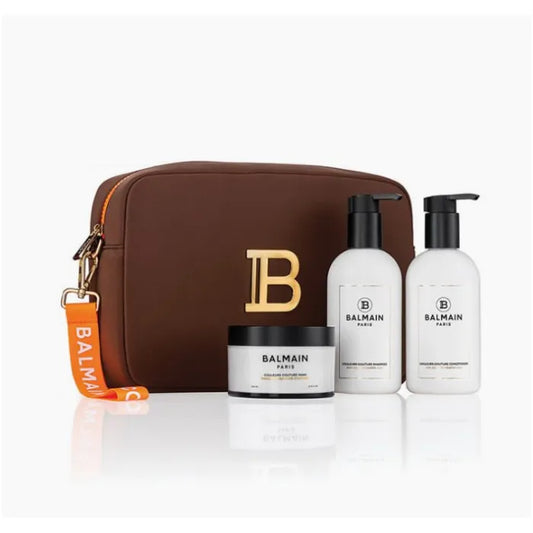 BALMAIN HAIR COUTURE Backstage Pouch SS22 Kosmetiktasche für Make-up und Pflege