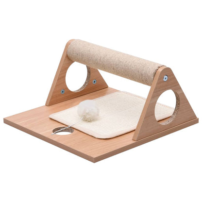 Katzen-Kratz-Dreieck Mit Sisal-Kratzmatten 40 Cm