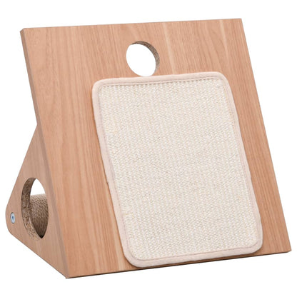 Katzen-Kratz-Dreieck Mit Sisal-Kratzmatten 40 Cm